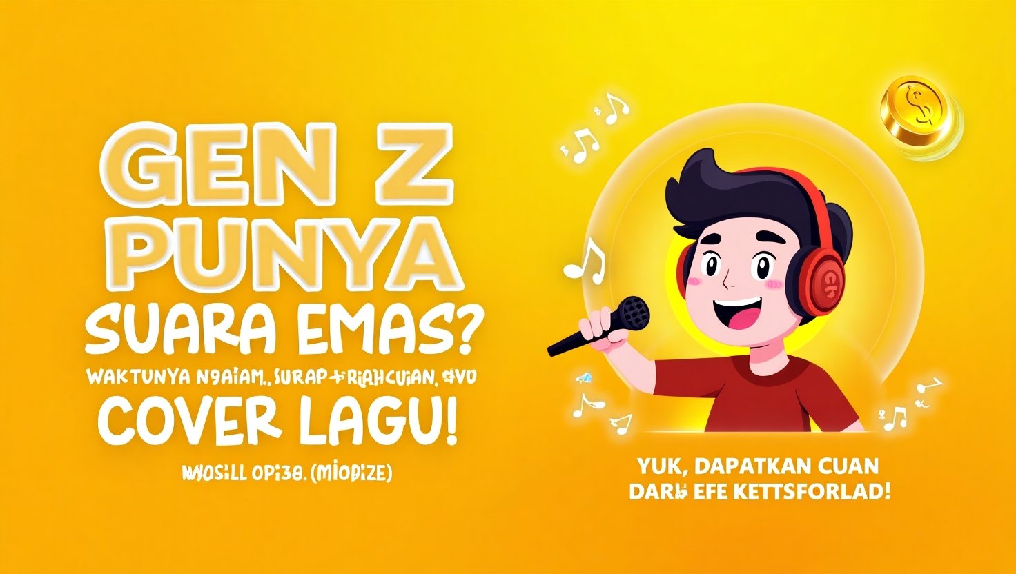 Gen Z Punya Suara Emas? Yuk, Dapatkan Cuan dari Cover Lagu!
