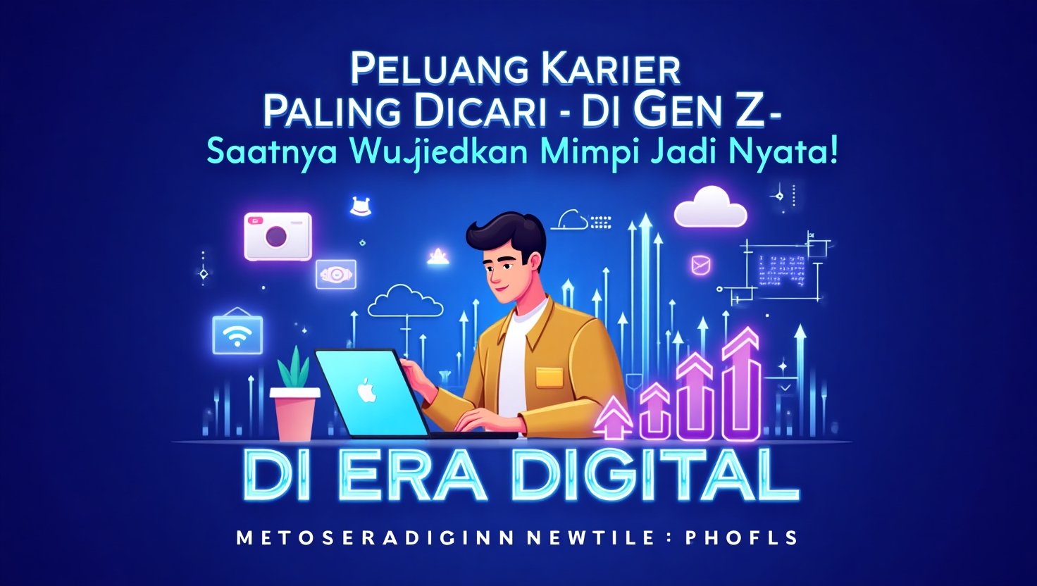 Ini Dia Peluang Karier Paling Banyak Dicari Gen Z di Era Digital!