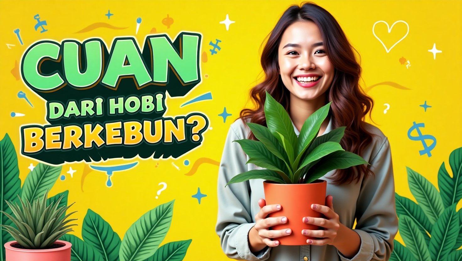Gen Z Pecinta Tanaman: Cara Cuan dari Hobi Berkebun