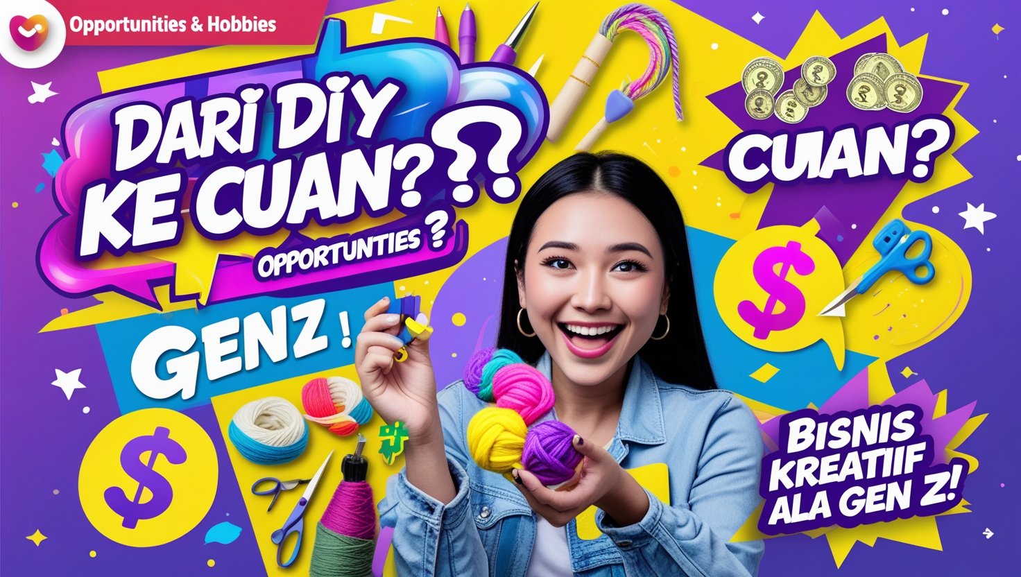 DIY Kerajinan Tangan: Dari Hobi Kreatif Bisa Jadi Bisnis Online Ala Gen Z