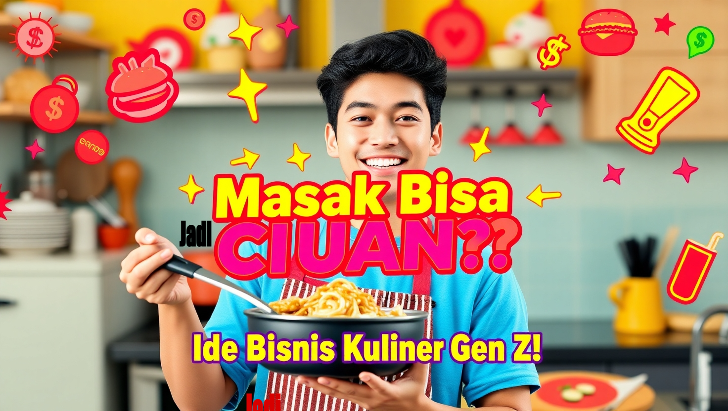 Hobi Masak Jadi Sumber Penghasilan: Ide Bisnis Kuliner untuk Gen Z