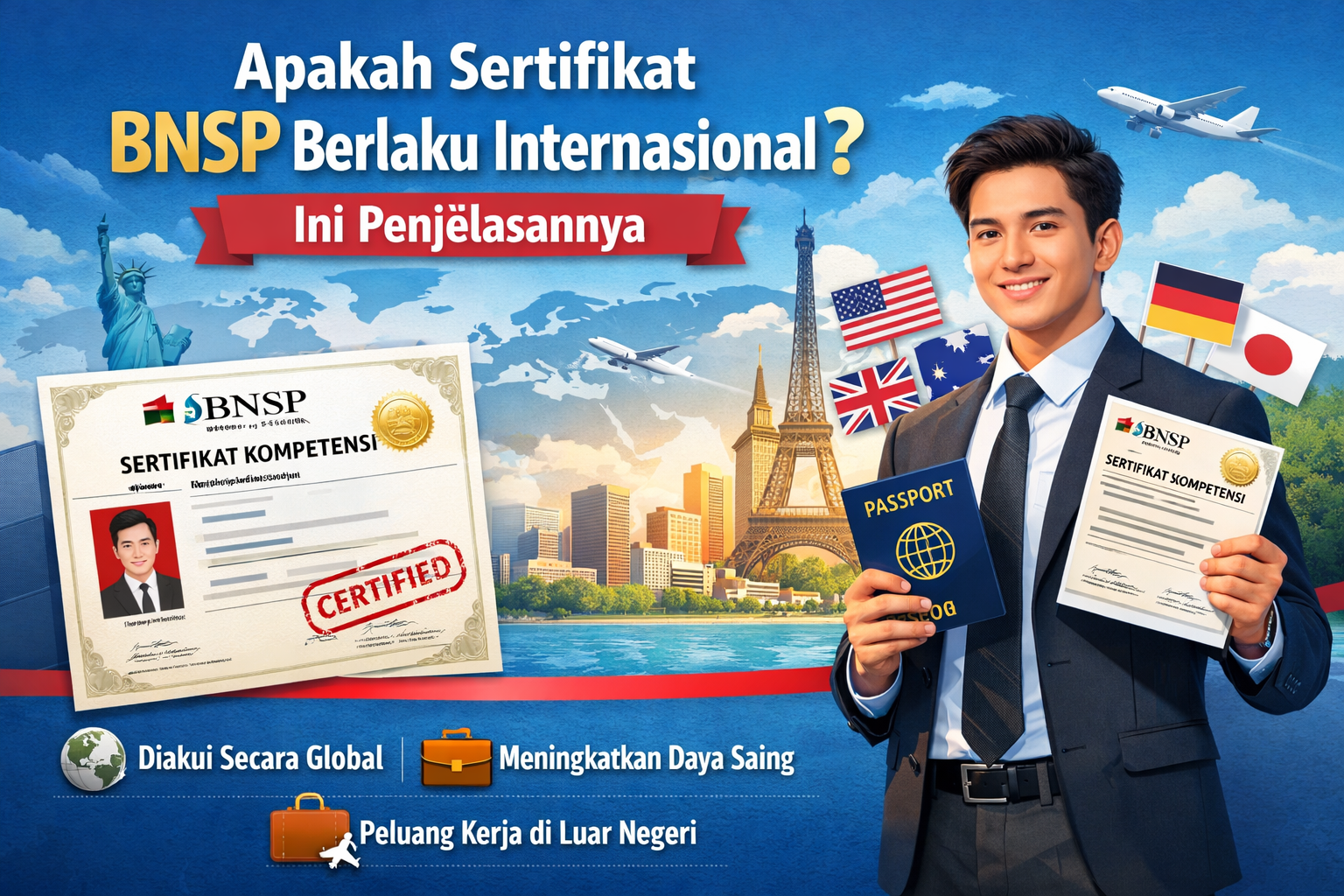 Apakah Sertifikat BNSP Berlaku Internasional Ini Penjelasannya