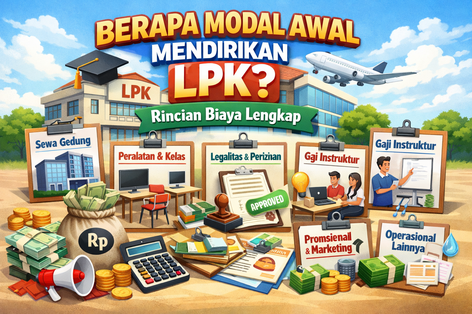 Berapa Modal Awal Mendirikan LPK? Rincian Biaya Lengkap