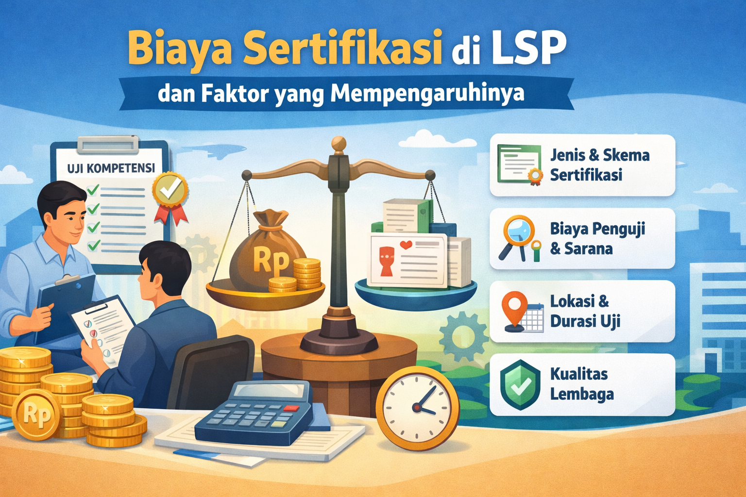 Biaya Sertifikasi di LSP dan Faktor yang Mempengaruhinya - Konsultan Pendirian LSP dan LPK Biaya Sertifikasi di LSP dan Faktor yang Mempengaruhinya