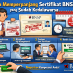 Cara Memperpanjang Sertifikat BNSP yang Sudah Kedaluwarsa