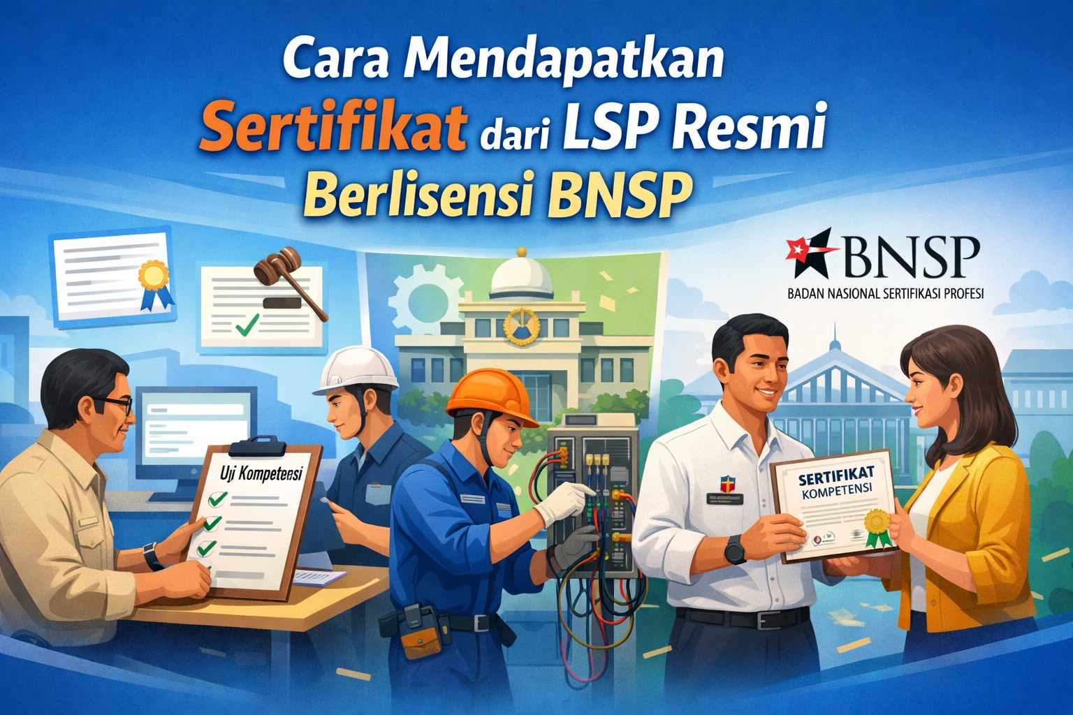 Cara Mendapatkan Sertifikat dari LSP Resmi Berlisensi BNSP