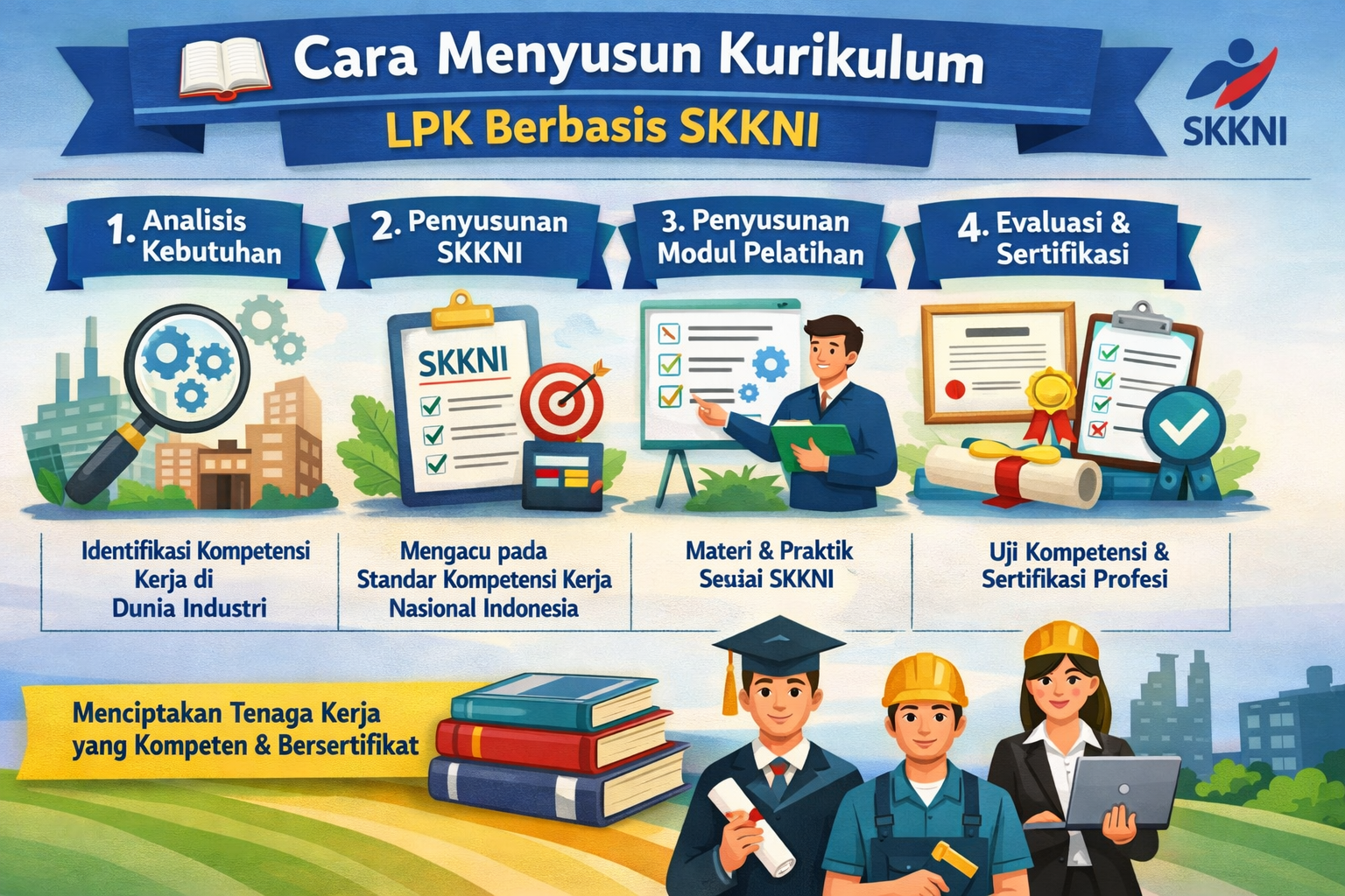 Cara Menyusun Kurikulum LPK Berbasis SKKNI
