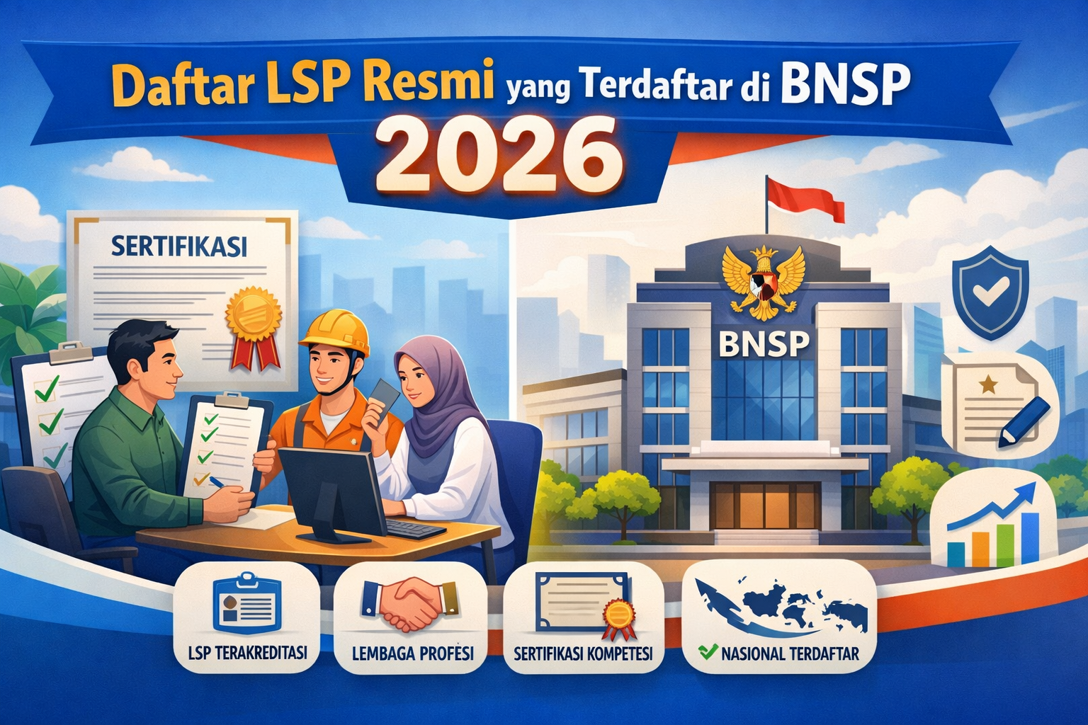 Daftar LSP Resmi yang Terdaftar di BNSP 2026