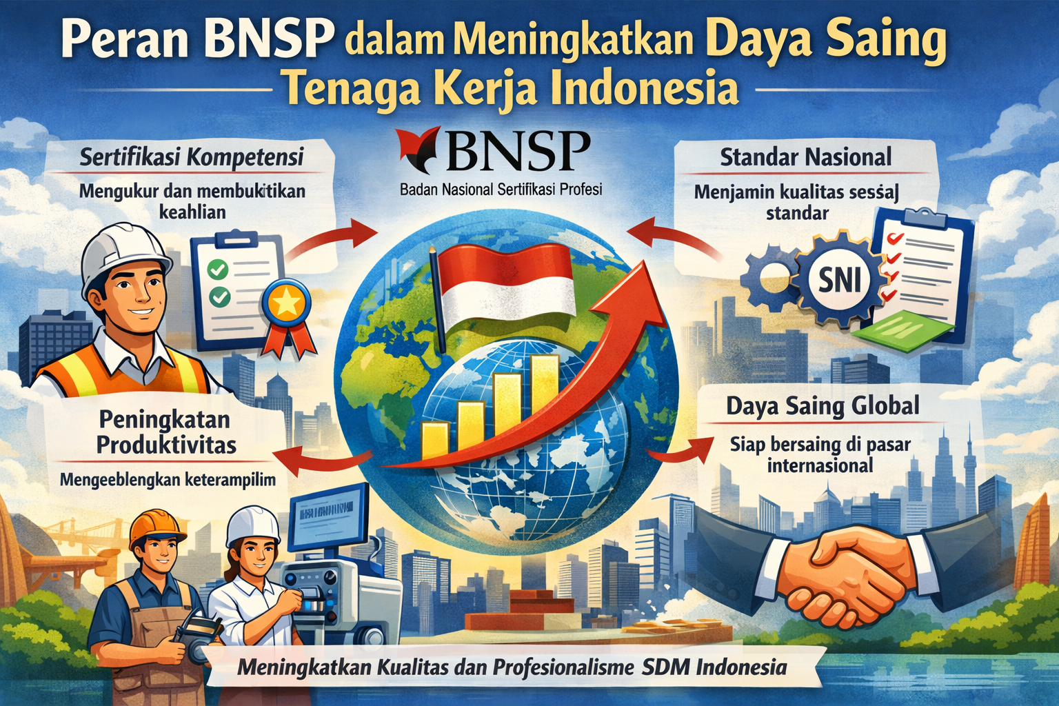 Peran BNSP dalam Meningkatkan Daya Saing Tenaga Kerja Indonesia
