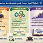 Perbedaan Sertifikasi Okupasi, Klaster, dan KKNI di LSP