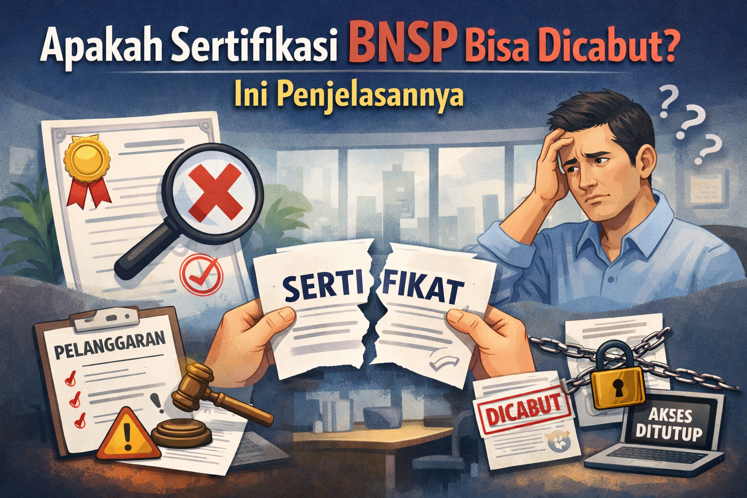 Apakah Sertifikasi BNSP Bisa Dicabut Ini Penjelasannya