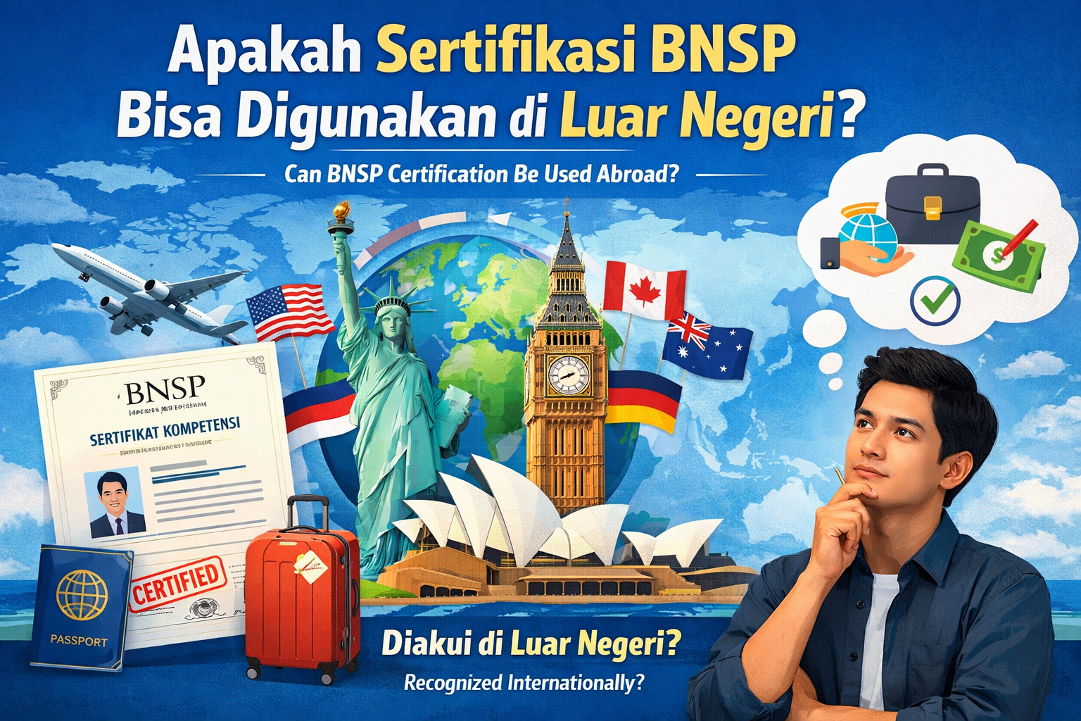 Apakah Sertifikasi BNSP Bisa Digunakan di Luar Negeri