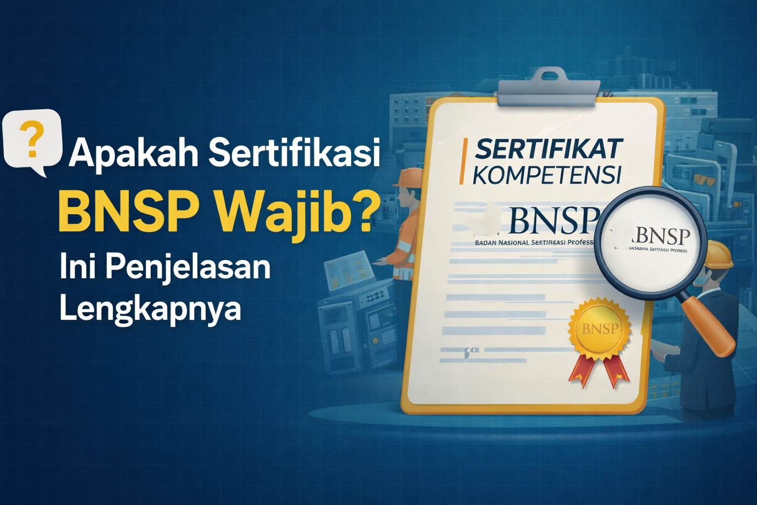 Apakah Sertifikasi BNSP Wajib? Ini Penjelasan Lengkapnya