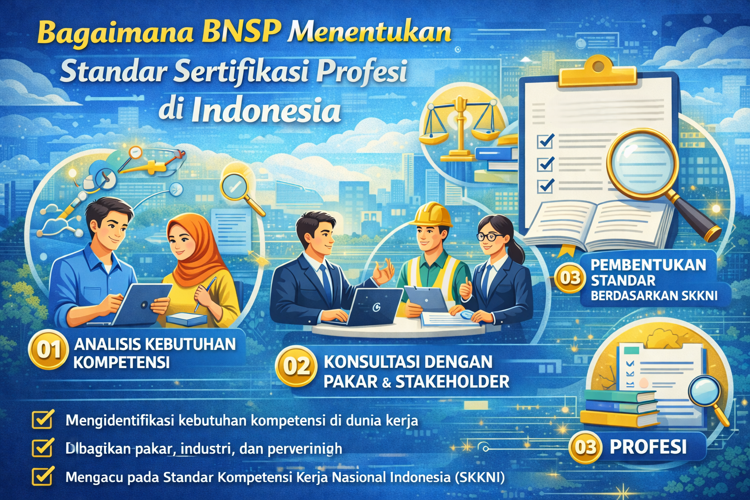 Bagaimana BNSP Menentukan Standar Sertifikasi Profesi di Indonesia