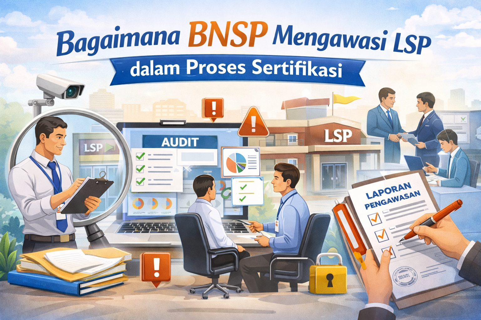 Bagaimana BNSP Mengawasi LSP dalam Proses Sertifikasi