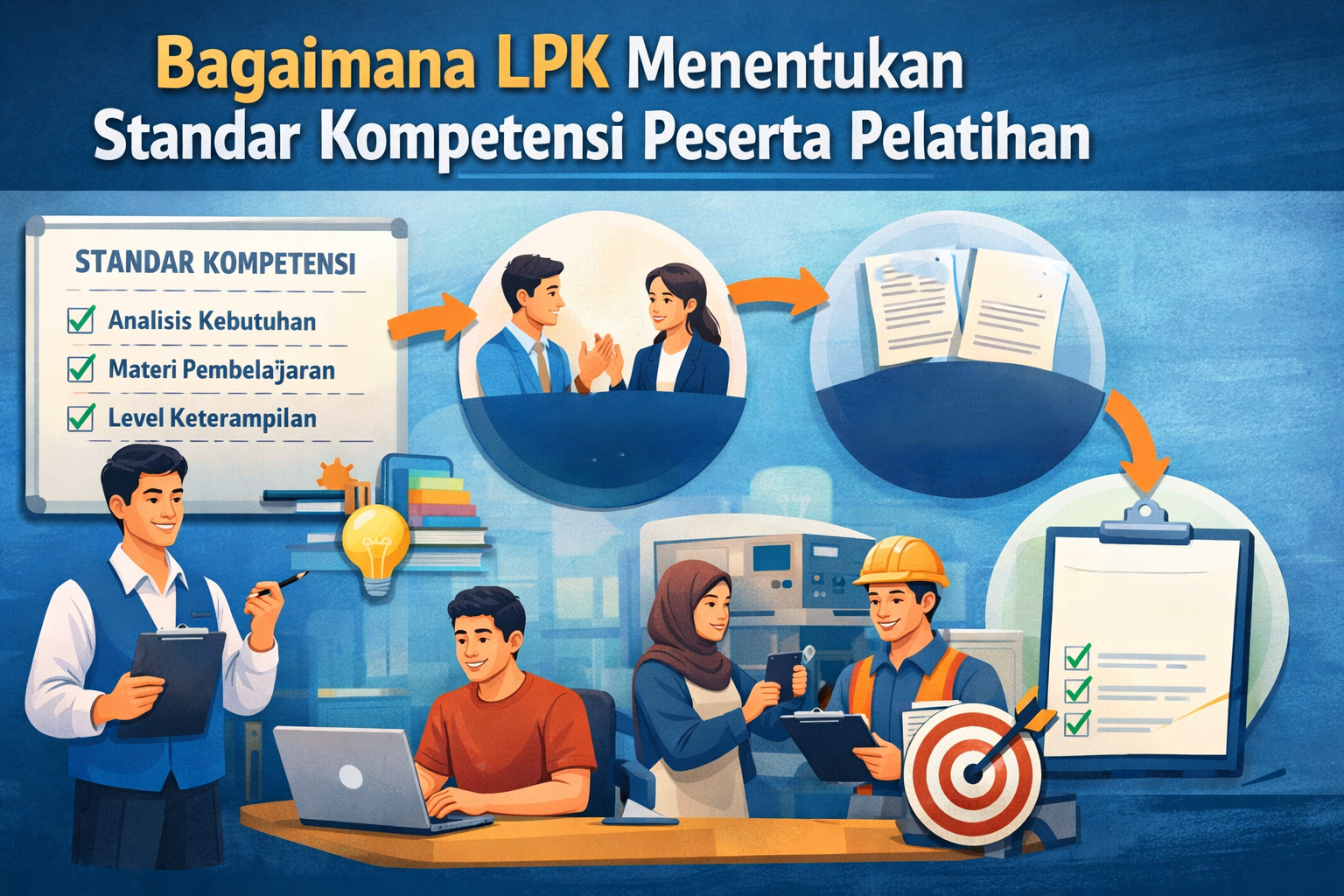 Bagaimana LPK Menentukan Standar Kompetensi Peserta Pelatihan