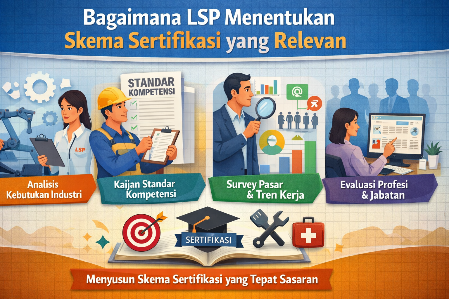 Bagaimana LSP Menentukan Skema Sertifikasi yang Relevan