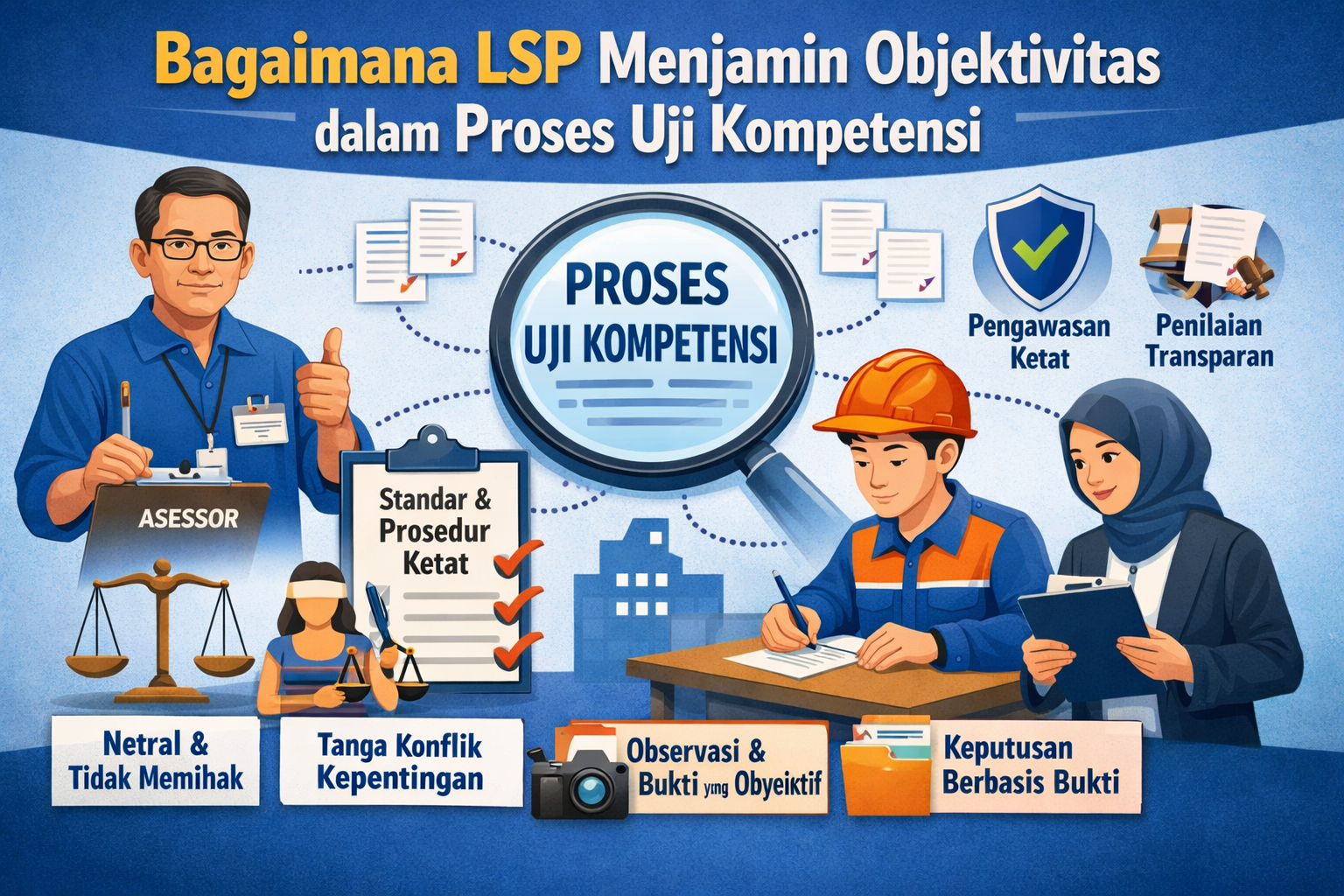 Bagaimana LSP Menjamin Objektivitas dalam Proses Uji Kompetensi
