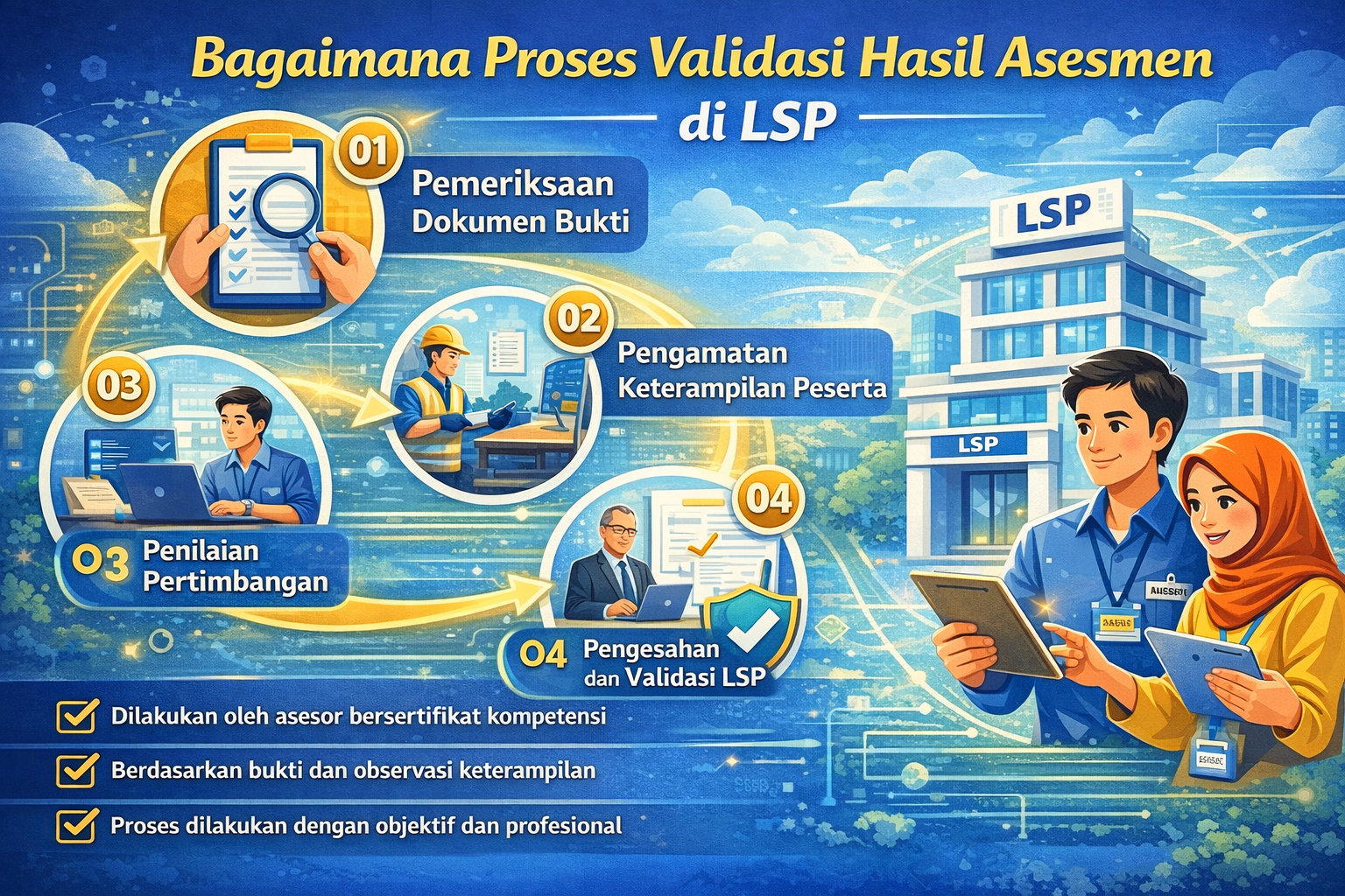 Proses Validasi Hasil Asesmen di LSP: Langkah-langkah dan Pentingnya Penerapan