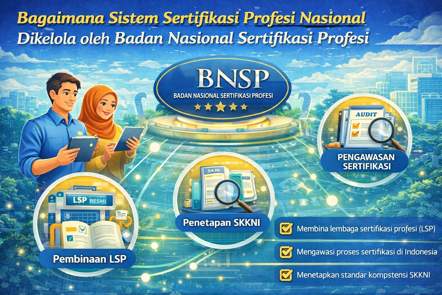 Menggali Sistem Sertifikasi Profesi Nasional: Peran dan Manajemen oleh Badan Nasional Sertifikasi Profesi