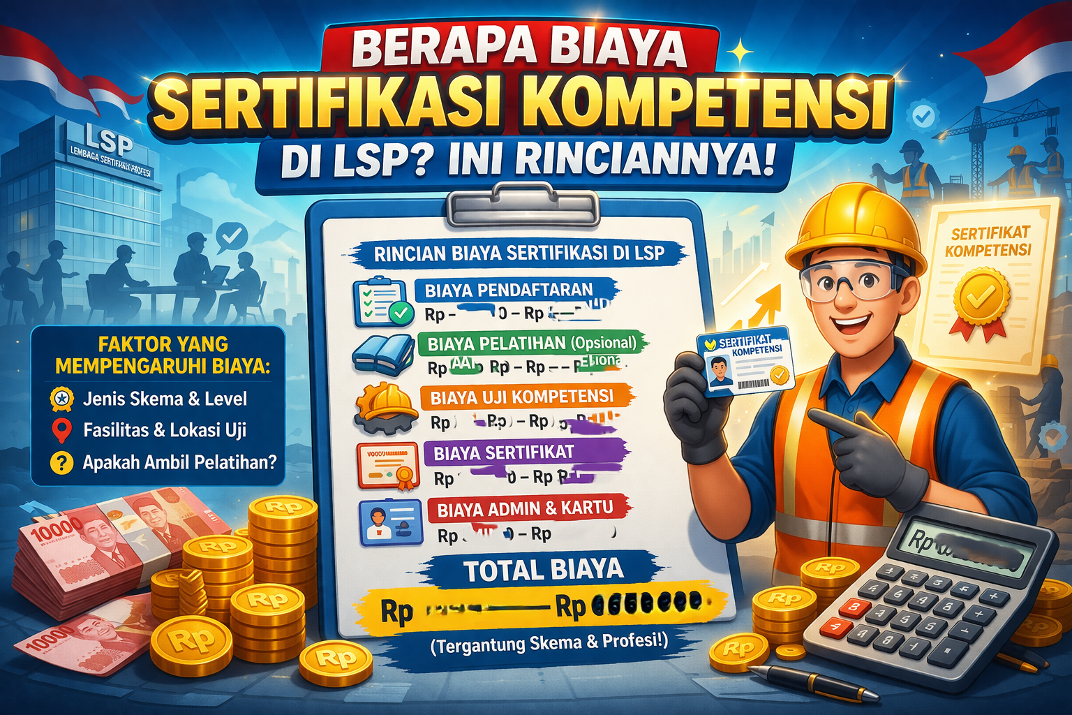 Berapa Biaya Sertifikasi Kompetensi di LSP? Ini Rinciannya