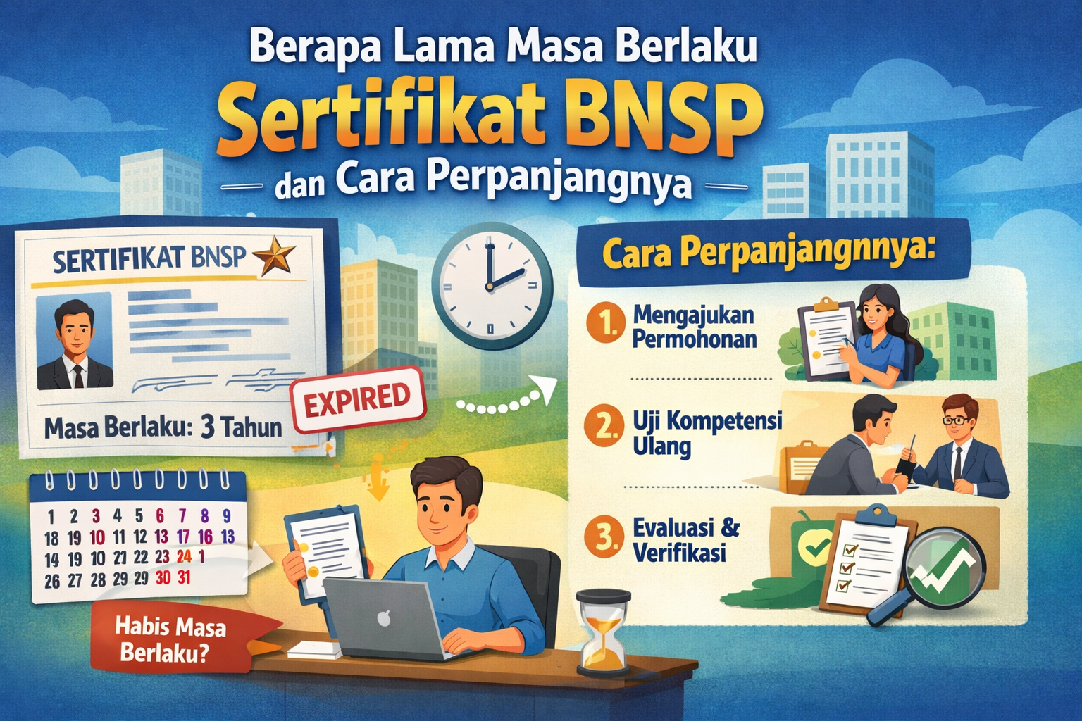 Berapa Lama Masa Berlaku Sertifikat BNSP dan Cara Perpanjangnya