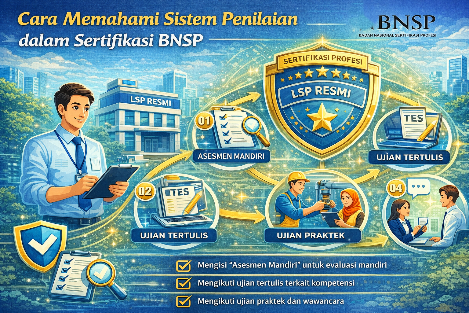 Cara Memahami Sistem Penilaian dalam Sertifikasi BNSP