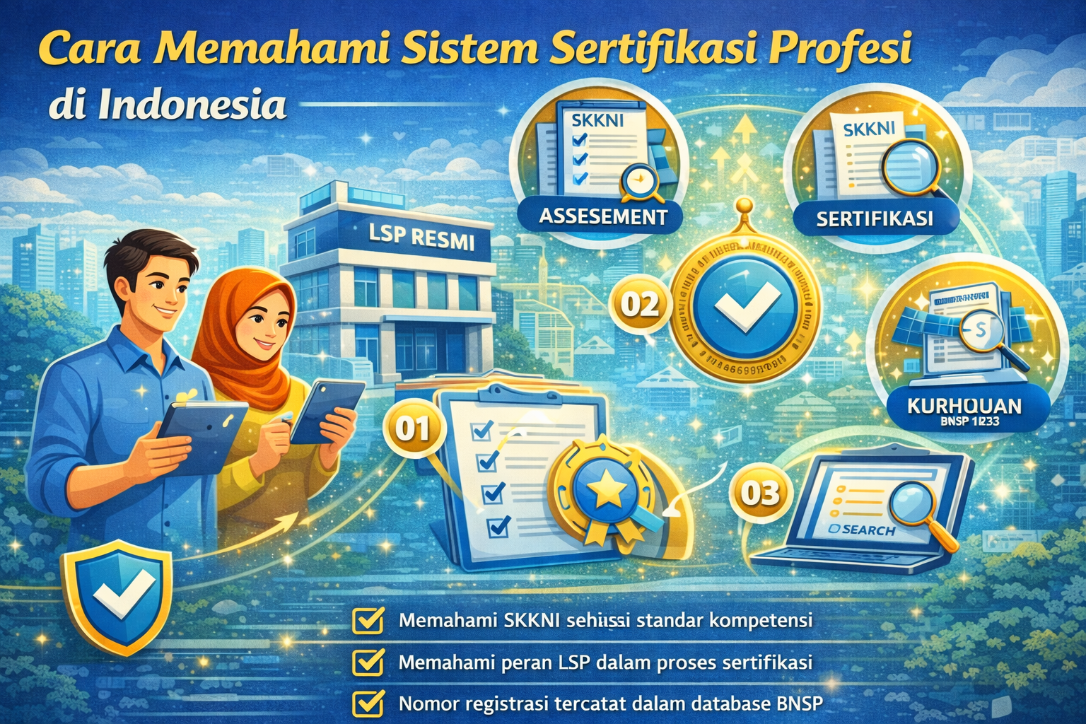 Cara Memahami Sistem Sertifikasi Profesi di Indonesia