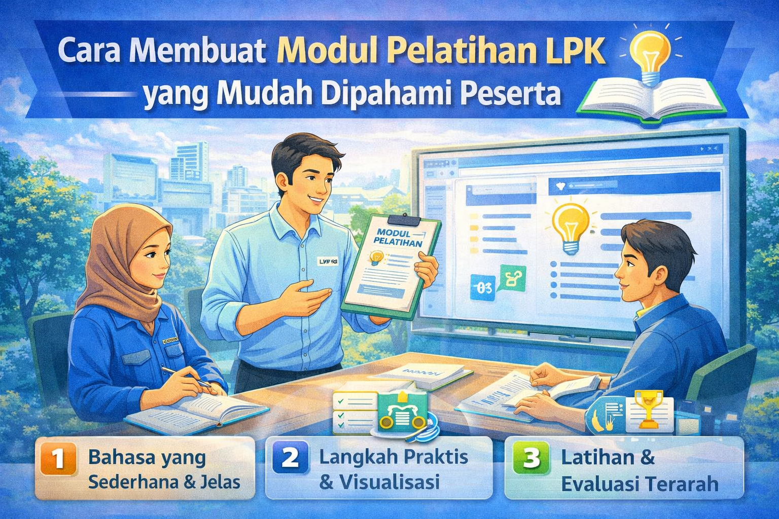 Cara Membuat Modul Pelatihan LPK yang Mudah Dipahami Peserta