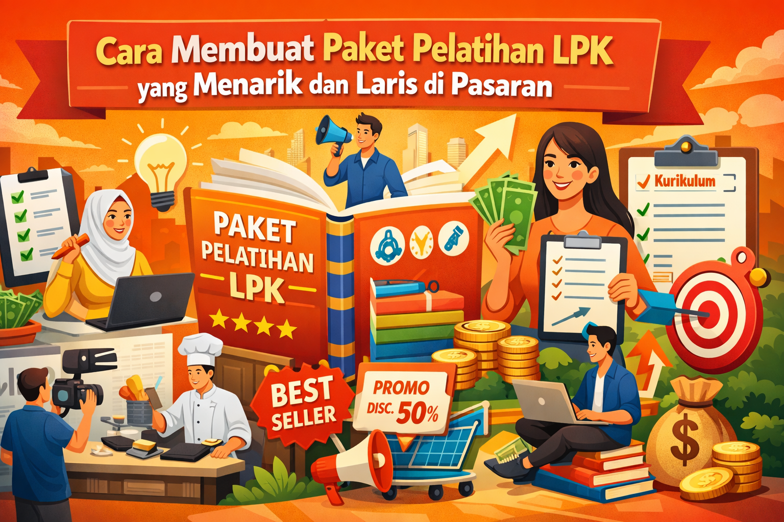 Cara Membuat Paket Pelatihan LPK yang Menarik dan Laris di Pasaran