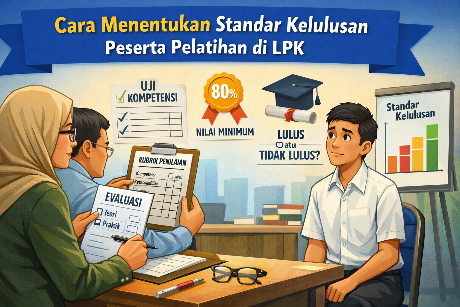 Cara Menentukan Standar Kelulusan Peserta Pelatihan di LPK