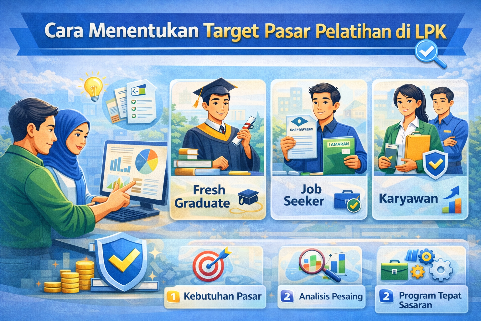 Cara Menentukan Target Pasar Pelatihan di LPK