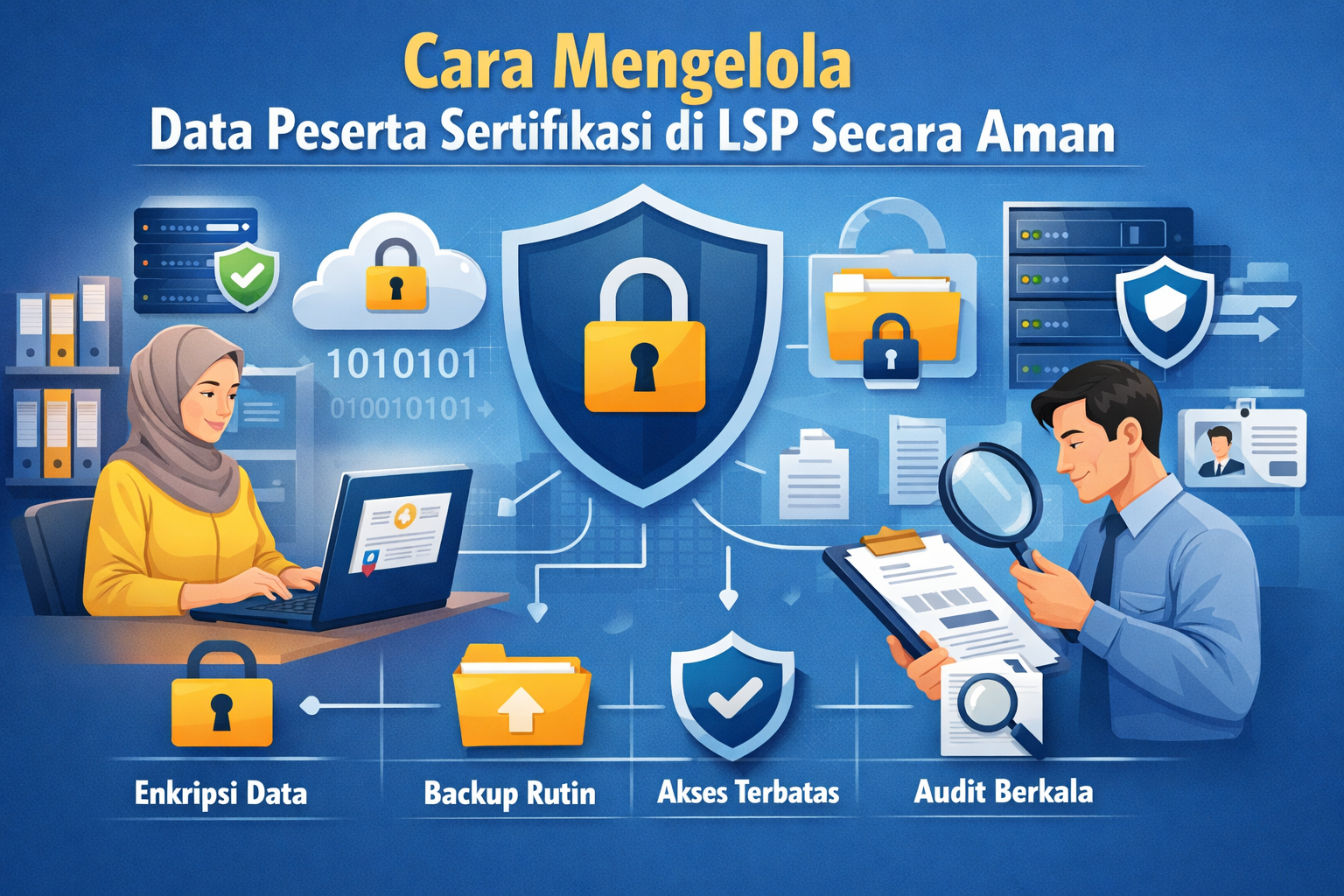Cara Mengelola Data Peserta Sertifikasi di LSP Secara Aman