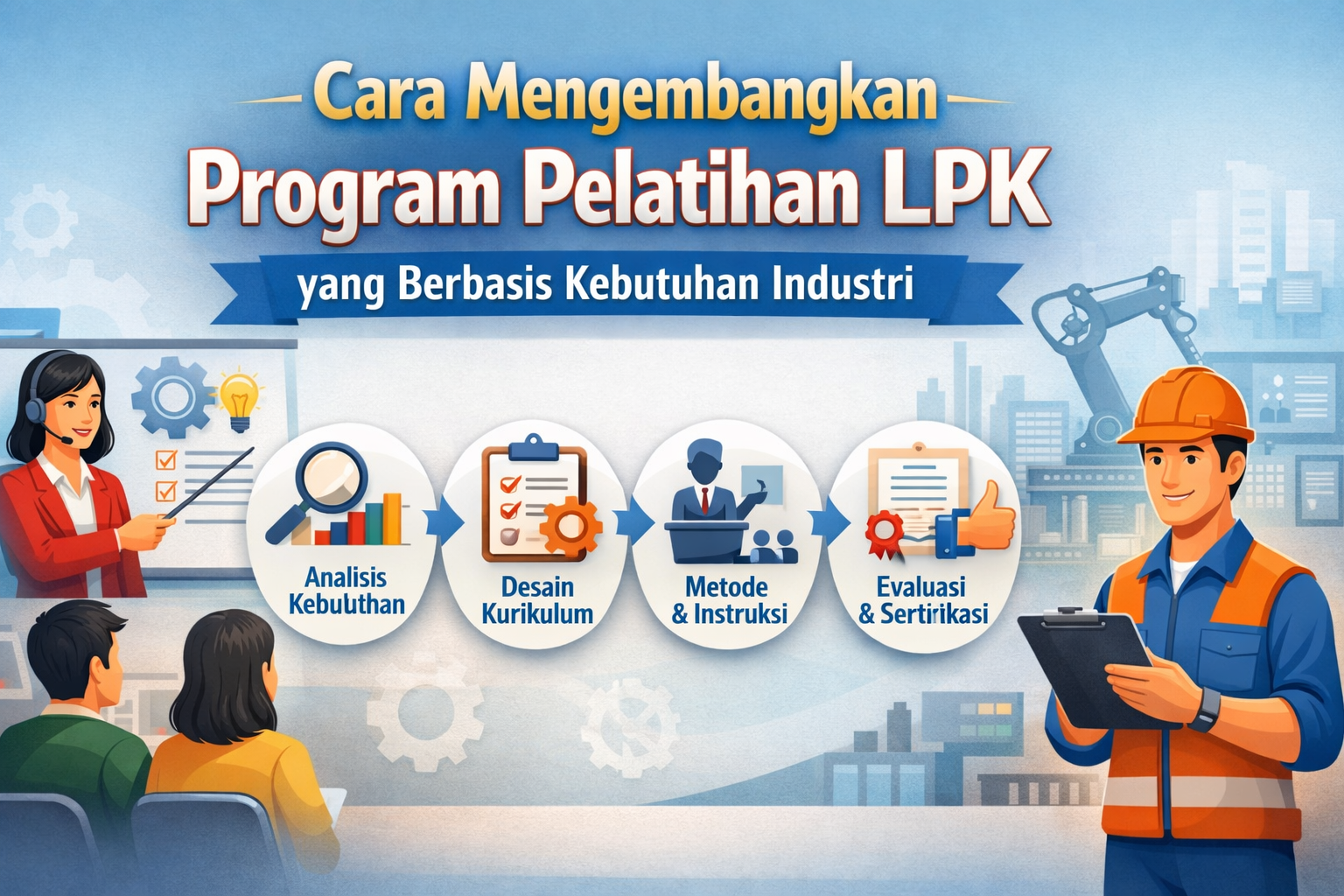 Cara Mengembangkan Program Pelatihan LPK yang Berbasis Kebutuhan Industri