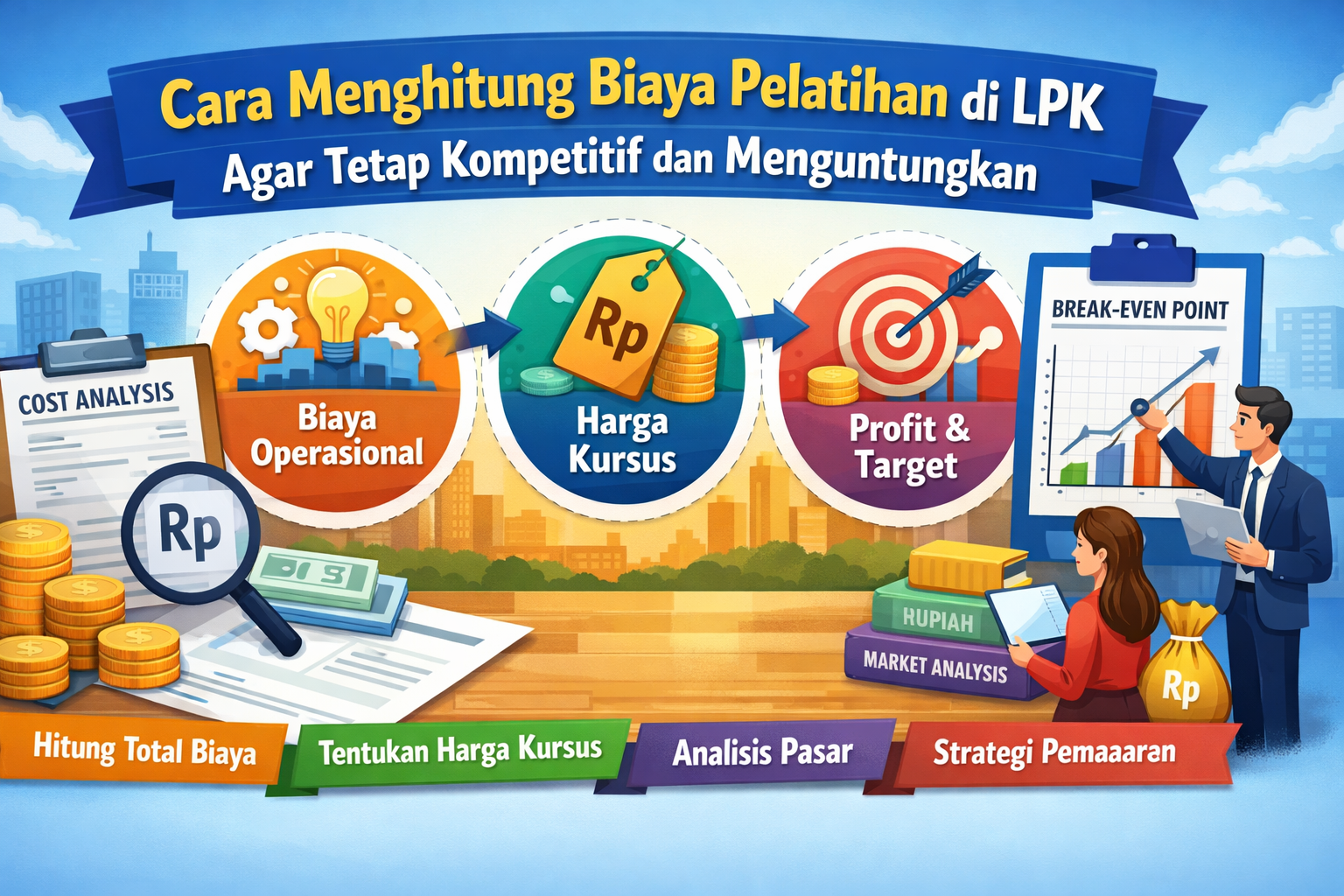 Cara Menghitung Biaya Pelatihan di LPK Agar Tetap Kompetitif dan Menguntungkan