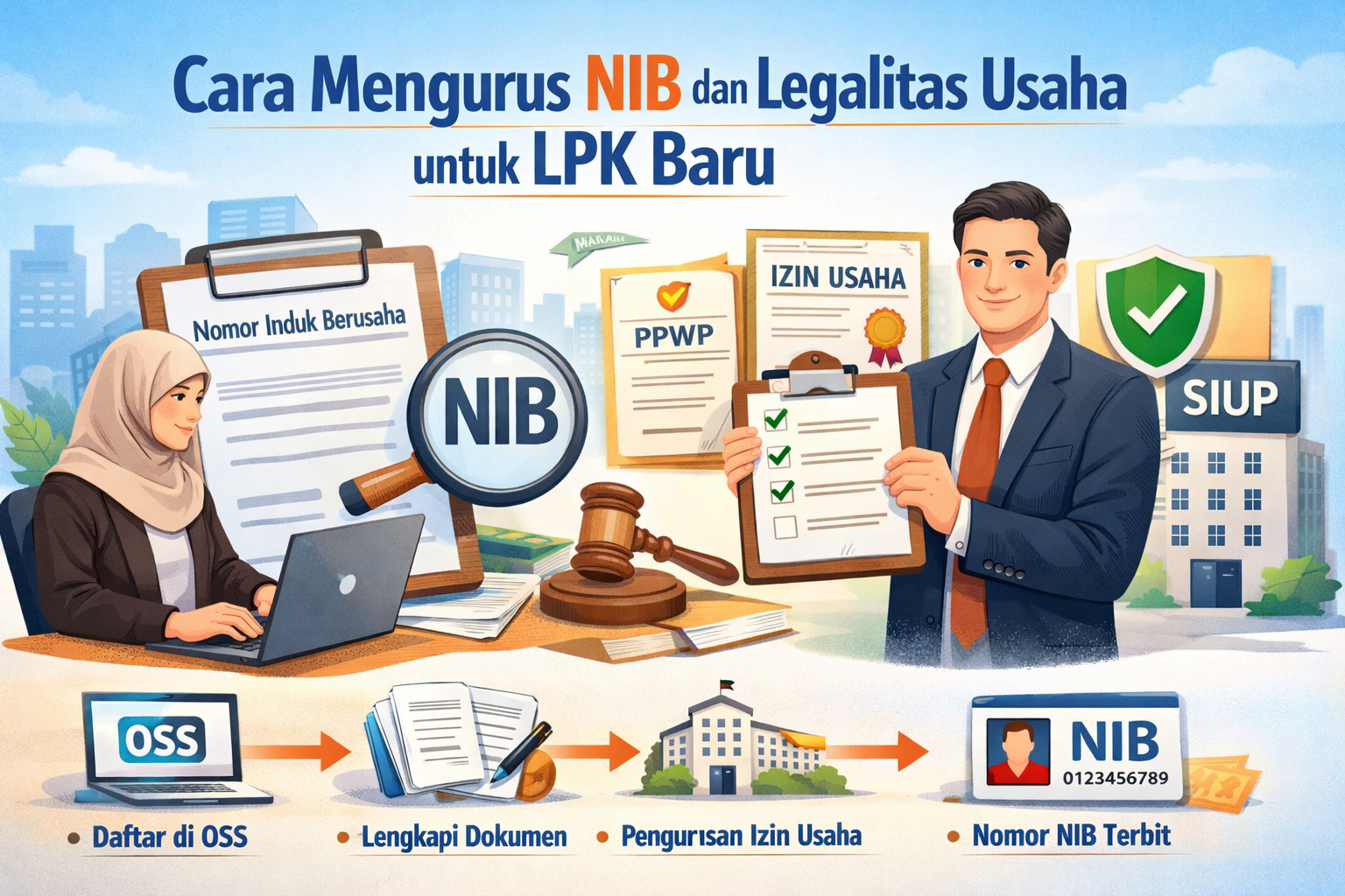 Cara Mengurus NIB dan Legalitas Usaha untuk LPK Baru