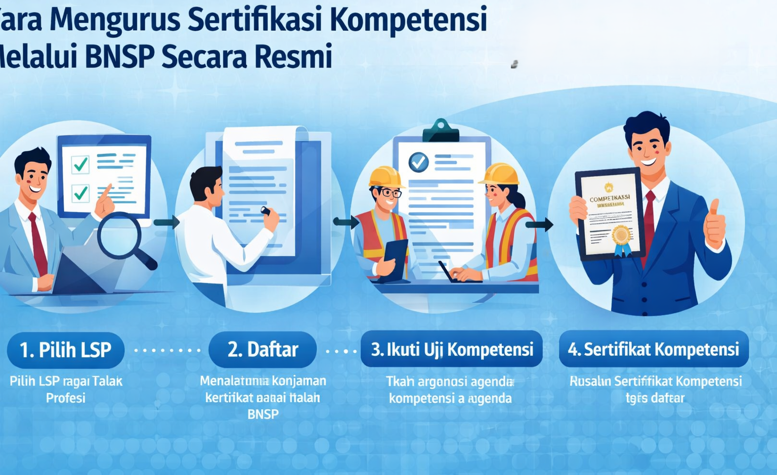 Cara Mengurus Sertifikasi Kompetensi Melalui BNSP Secara Resmi