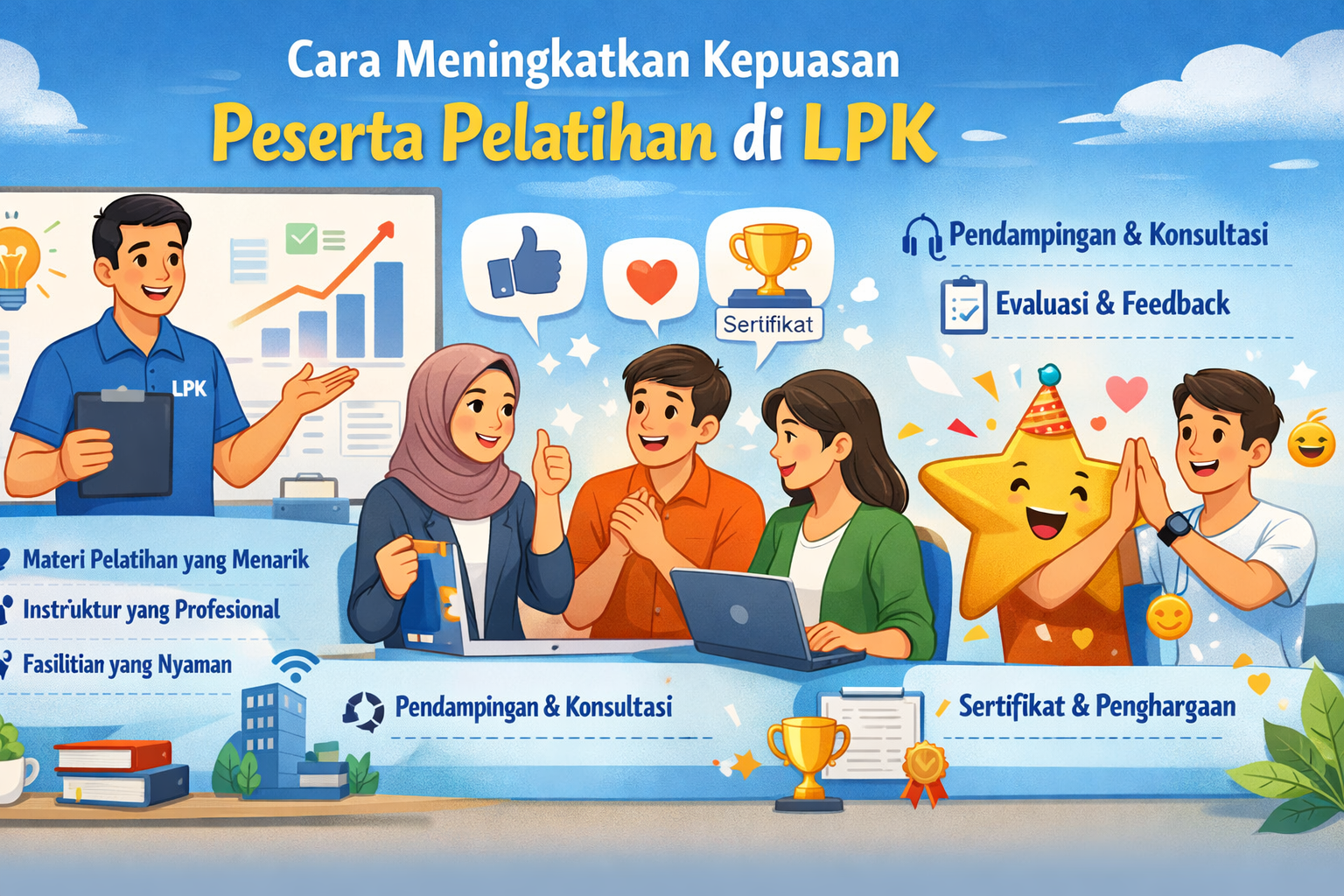 Cara Meningkatkan Kepuasan Peserta Pelatihan di LPK