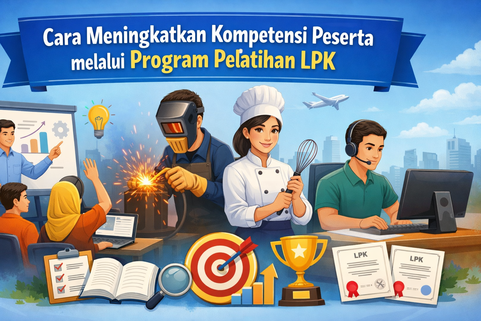 Cara Meningkatkan Kompetensi Peserta melalui Program Pelatihan LPK