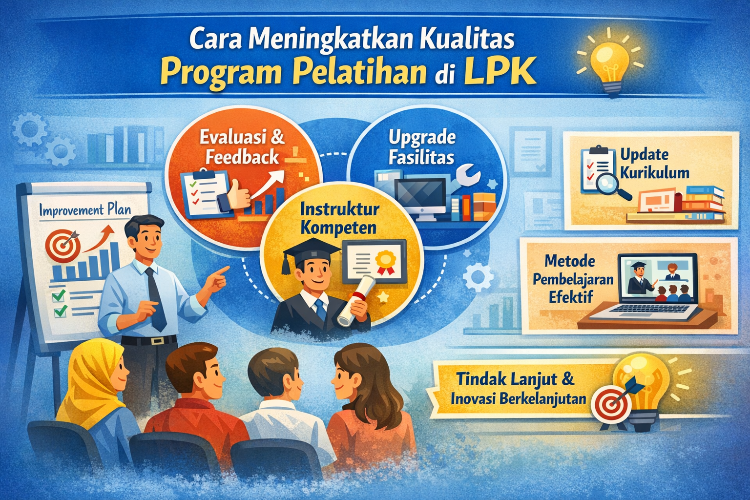 Cara Meningkatkan Kualitas Program Pelatihan di LPK