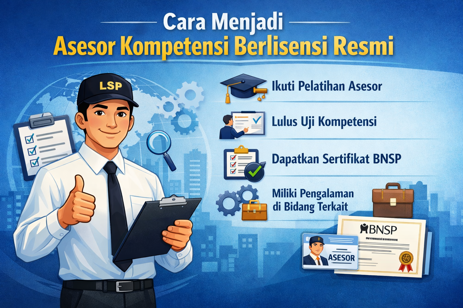Cara Menjadi Asesor Kompetensi Berlisensi Resmi