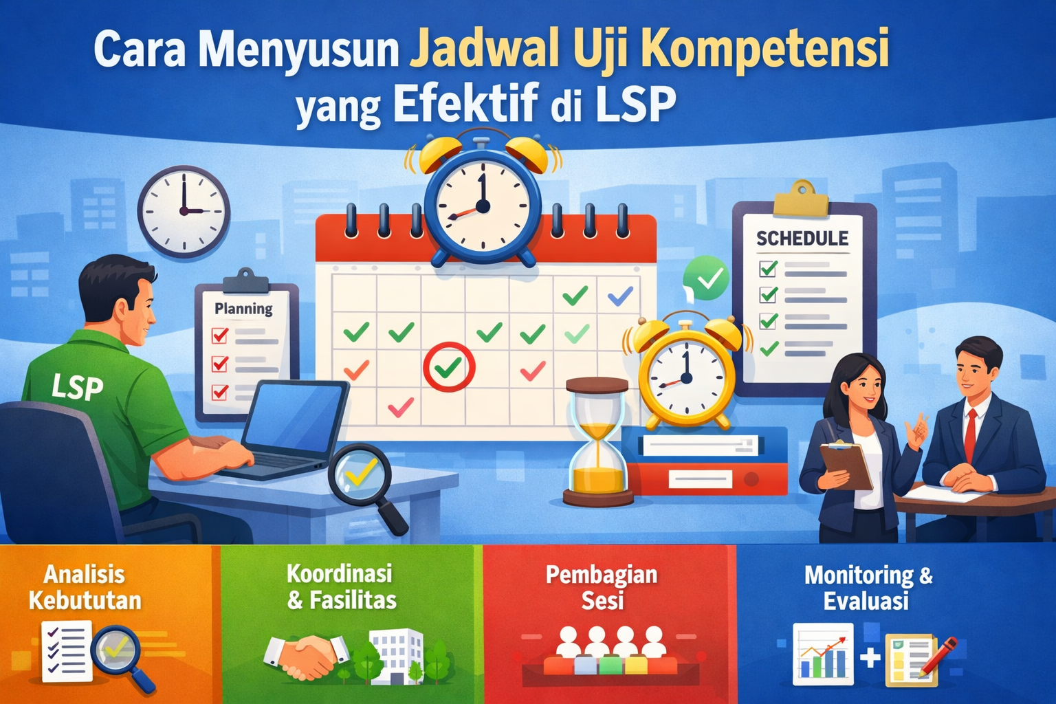 Cara Menyusun Jadwal Uji Kompetensi yang Efektif di LSP