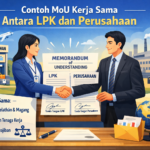 Contoh MOU Kerja Sama Antara LPK dan Perusahaanan