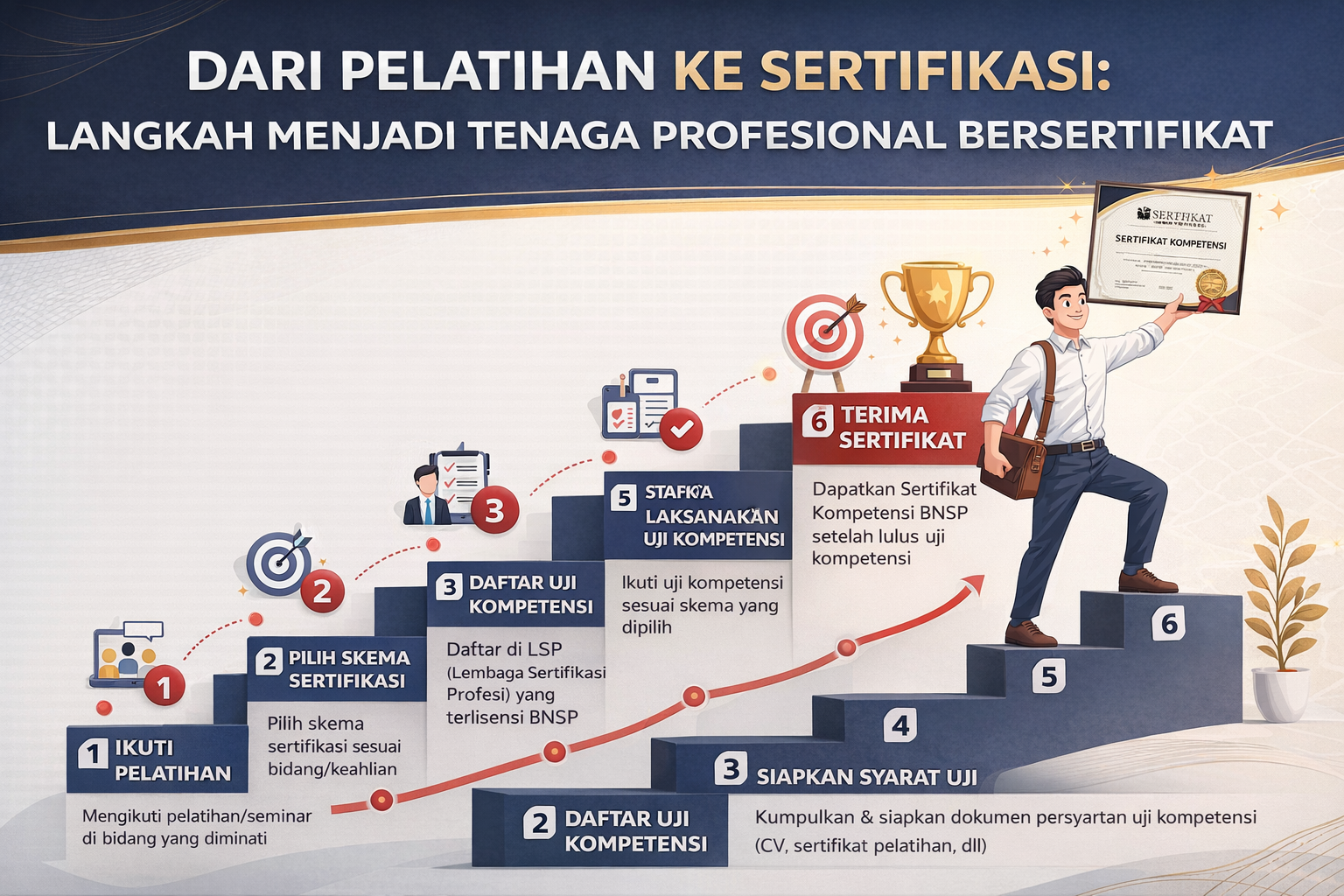 Dari Pelatihan ke Sertifikasi Langkah Menjadi Tenaga Profesional Bersertifikat