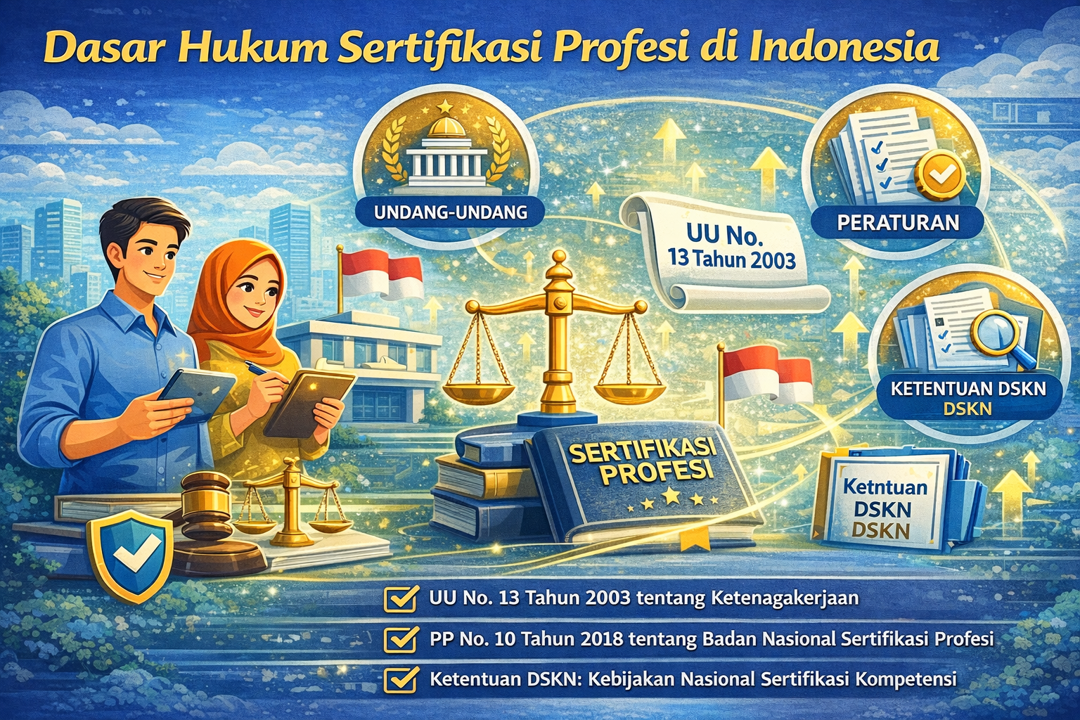 Dasar Hukum Sertifikasi Profesi di Indonesia