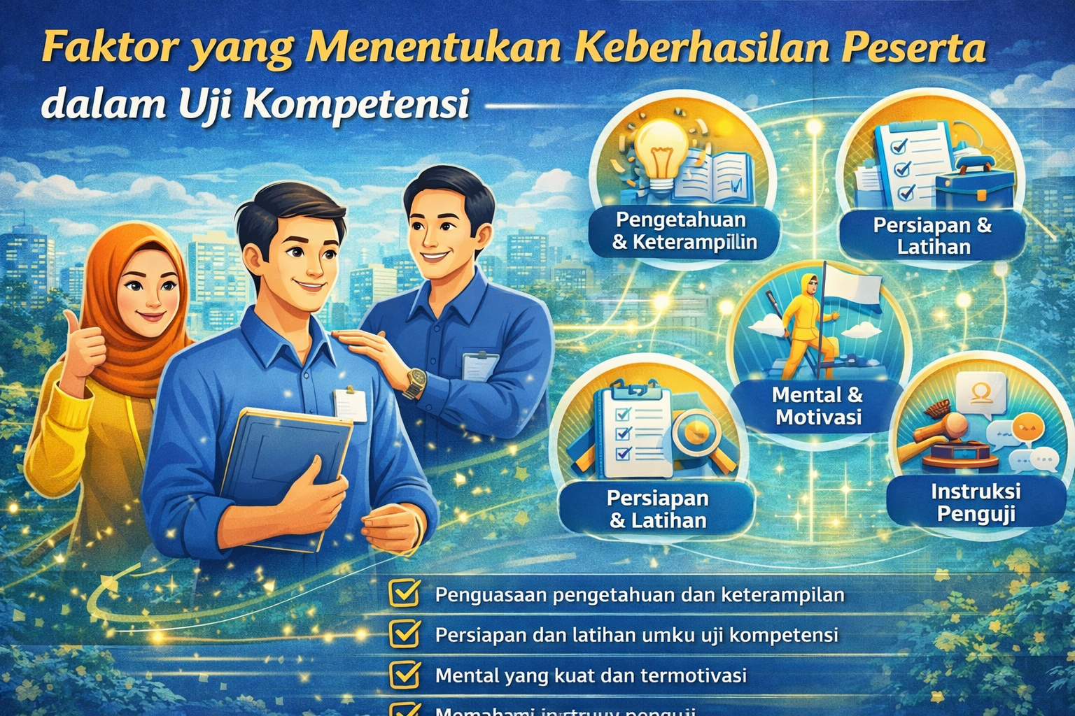 Faktor yang Menentukan Keberhasilan Peserta dalam Uji Kompetensi