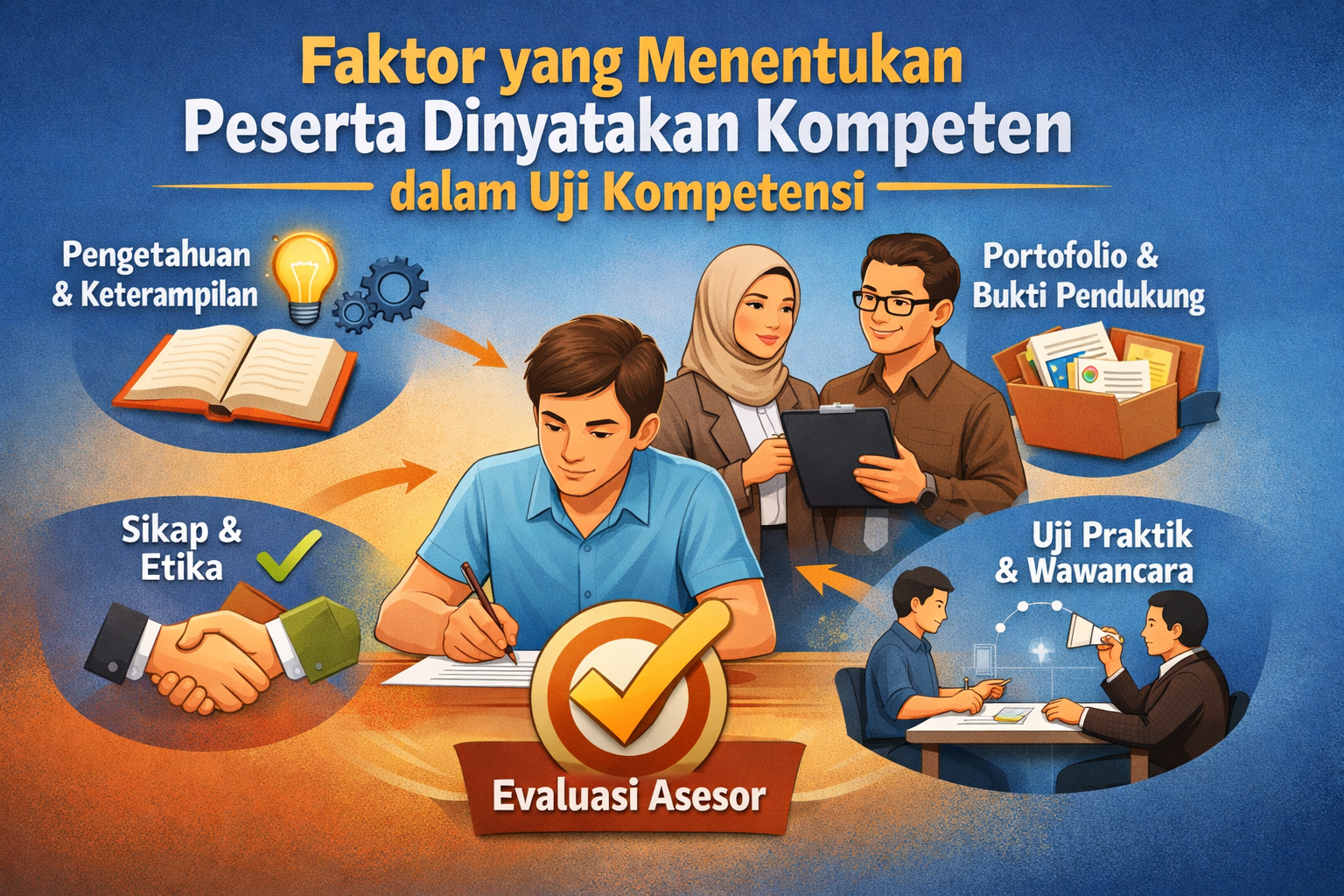 Faktor yang Menentukan Peserta Dinyatakan Kompeten dalam Uji Kompetensi