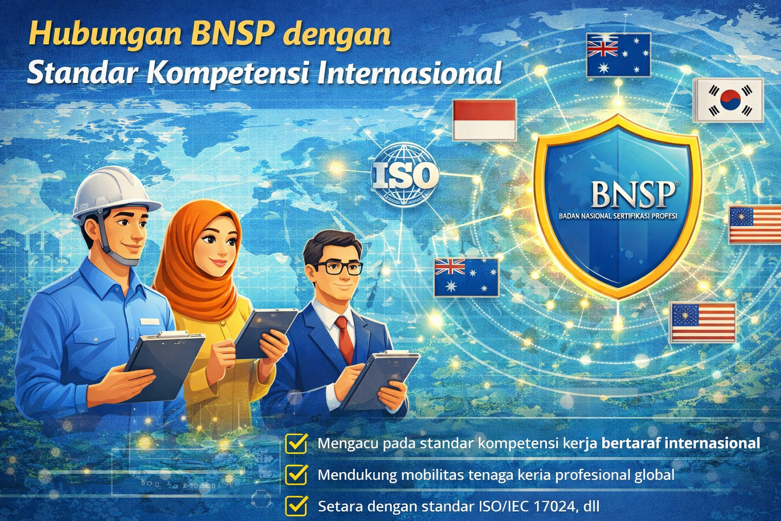 Hubungan BNSP dengan Standar Kompetensi Internasional