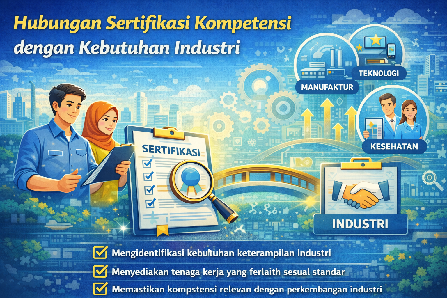 coba kamu yang buat gambar nya Dimensions 169 temanya Hubungan Sertifikasi Kompetensi dengan Kebutuhan Industri