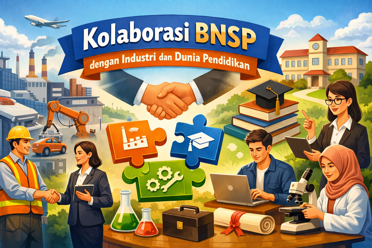 Kolaborasi BNSP dengan Industri dan Dunia Pendidikan